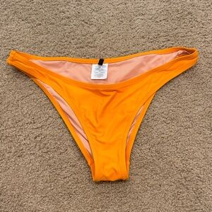 J. Crew Vibrant Orange Low-Rise Bikini Bottom